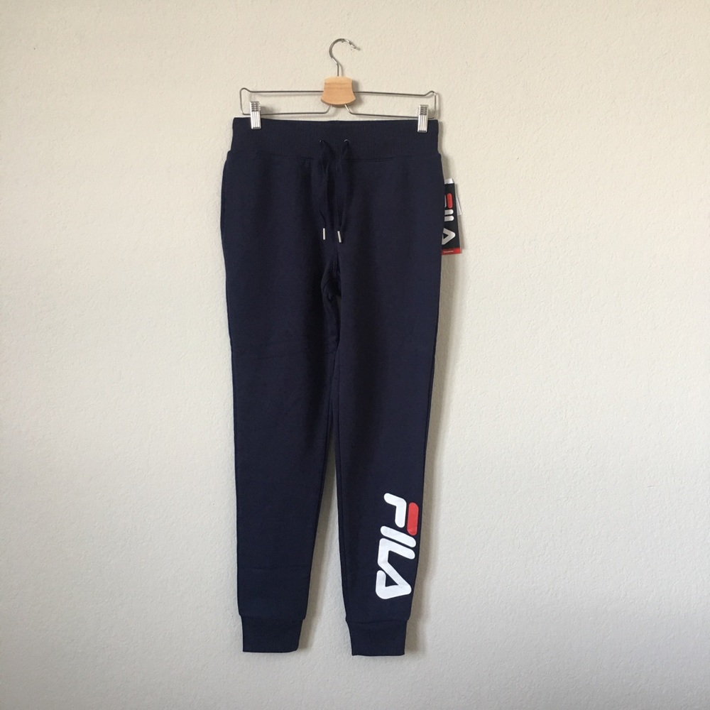 NWT - FILA Navy Blue Sweatpants